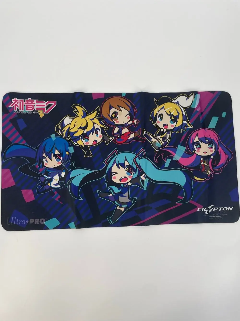 Hatsune Miku Chibi Crypton UltraPro Gaming Keyboard Mat Mouse Pad 23.5” by 13.5”